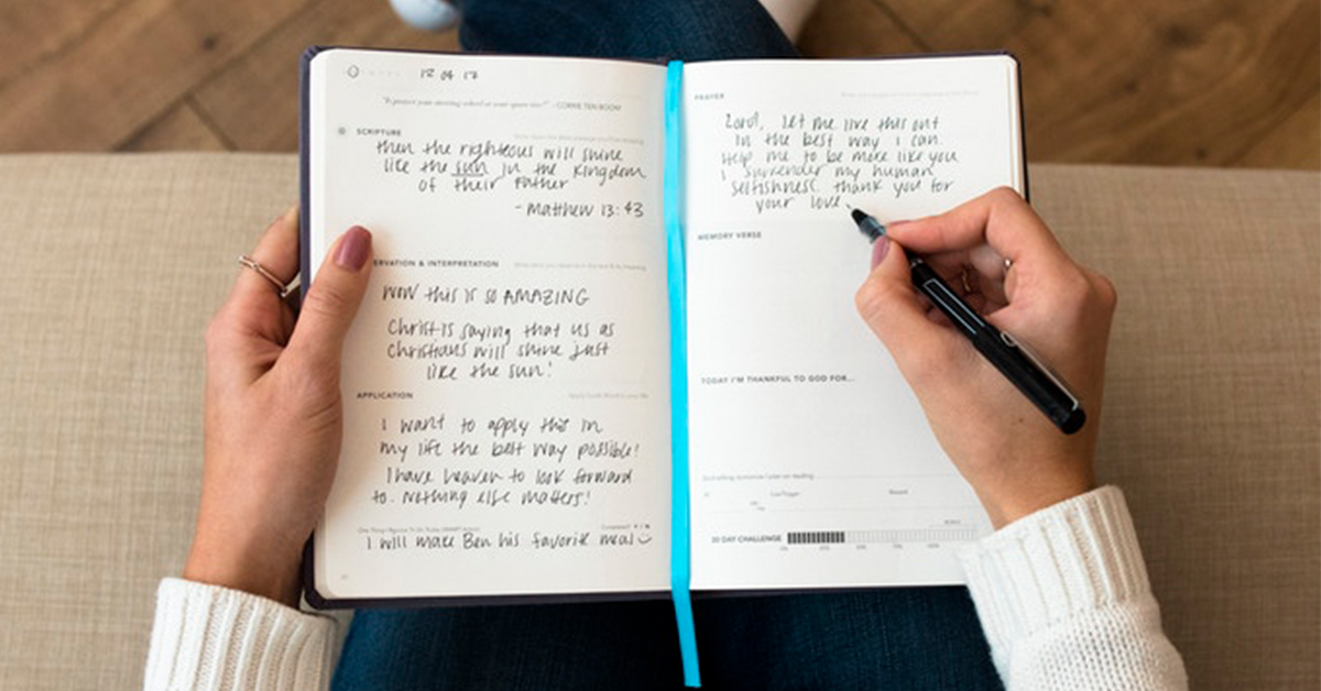 SCRIBE Bible Journal - Get Your Quiet Times Done